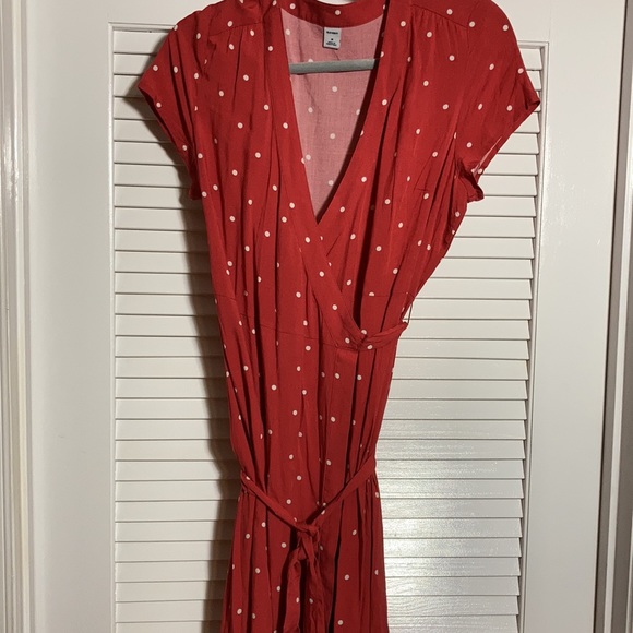 Women’s Old Navy tie dress- medium - Picture 3 of 5